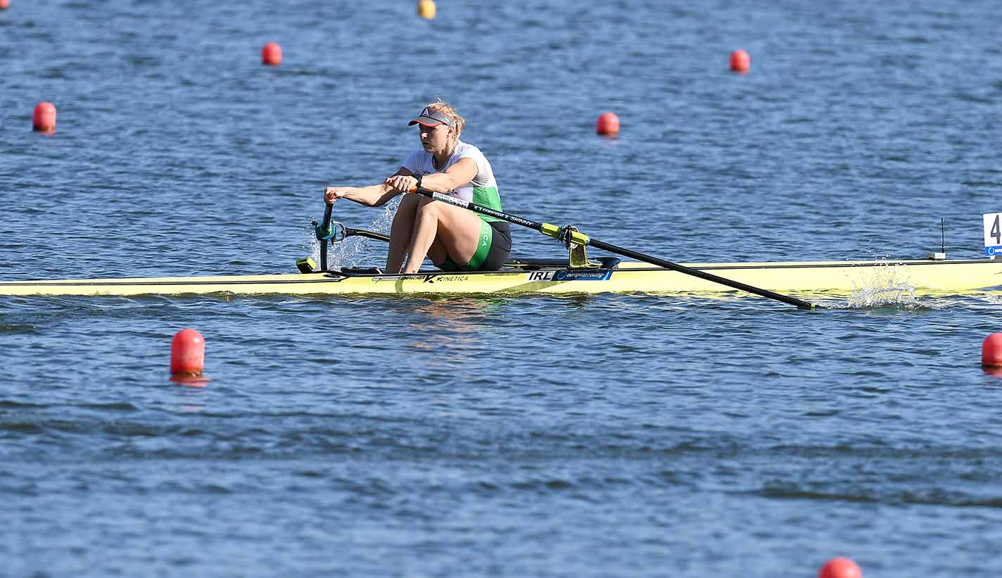 European Championship Poznan W1x Gold IRL