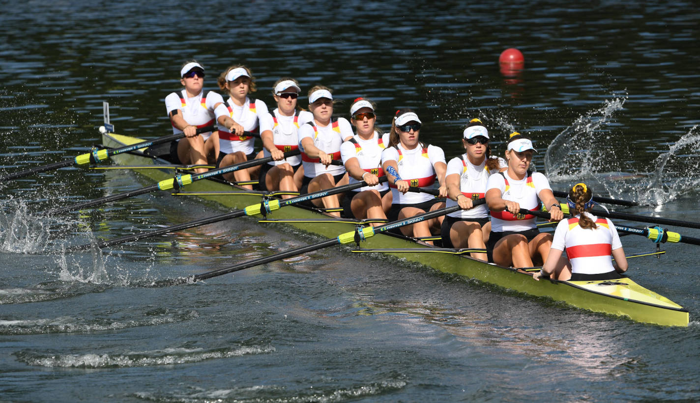 European Rowing Under 23 Championships BW8+ Gold GER with the new 87 mould