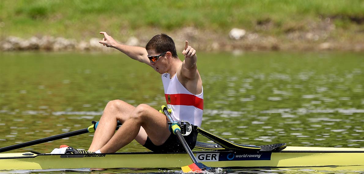 World Rowing Under 23 Championship BM 1x Gold GER