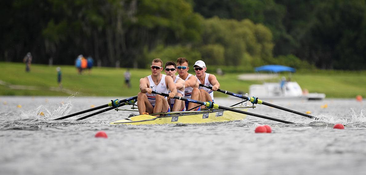 World Rowing Under 23 Championship BM 4- Gold GBR