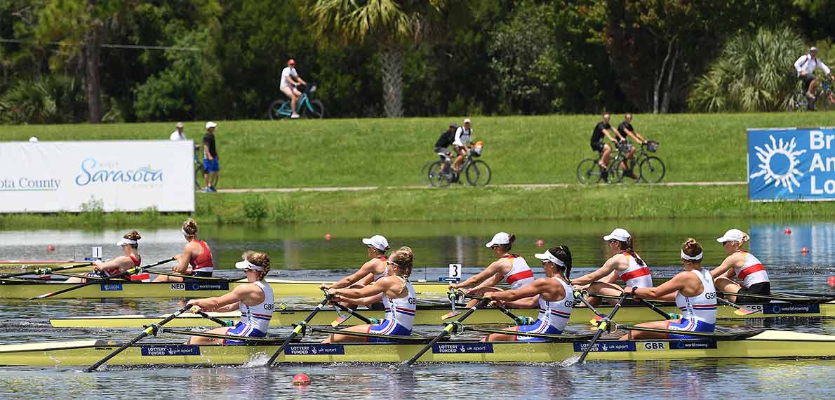 World Rowing Under 23 Championship BW 4x Gold GBR