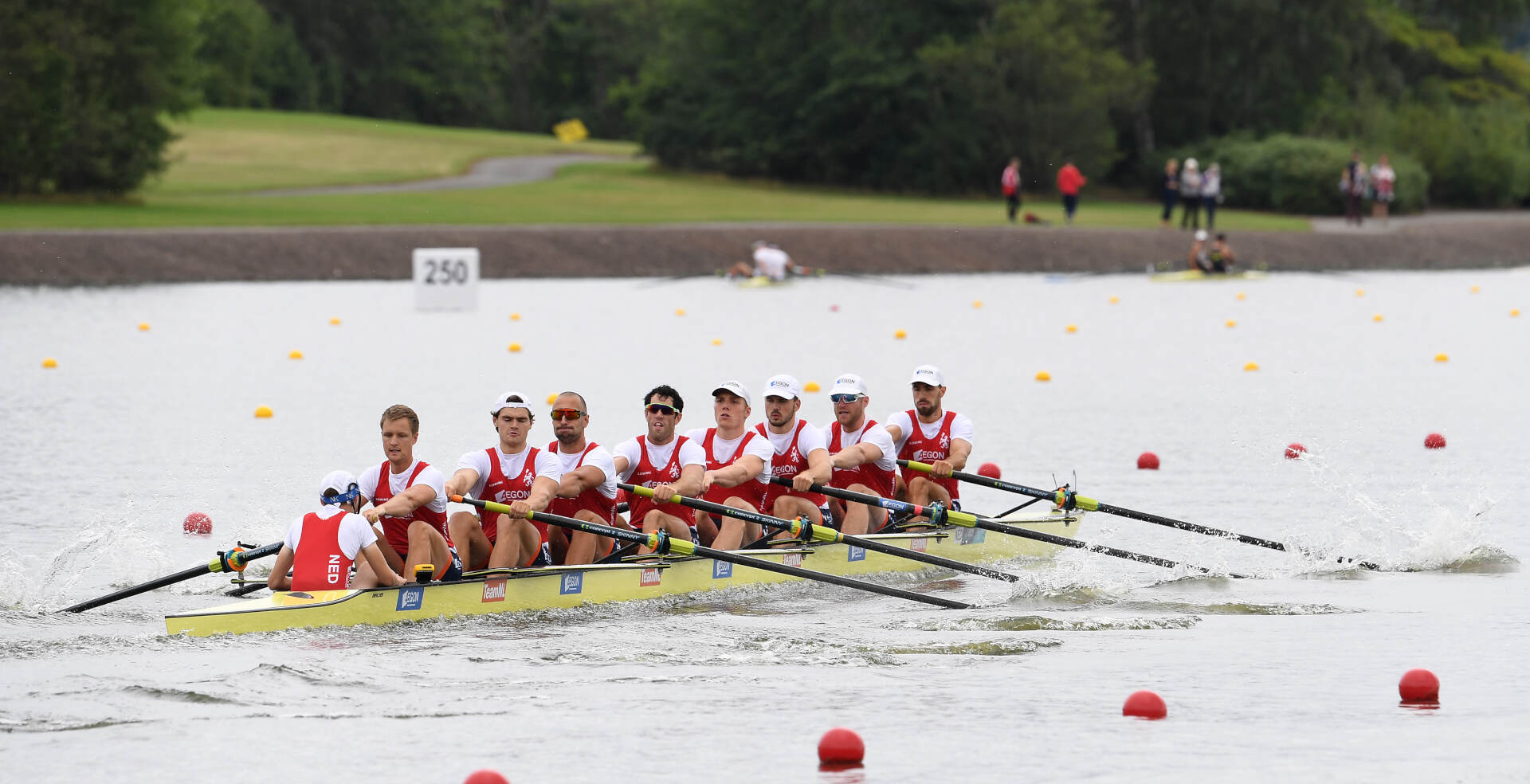 European Rowing Championships Glasgow M8+ Silver NED