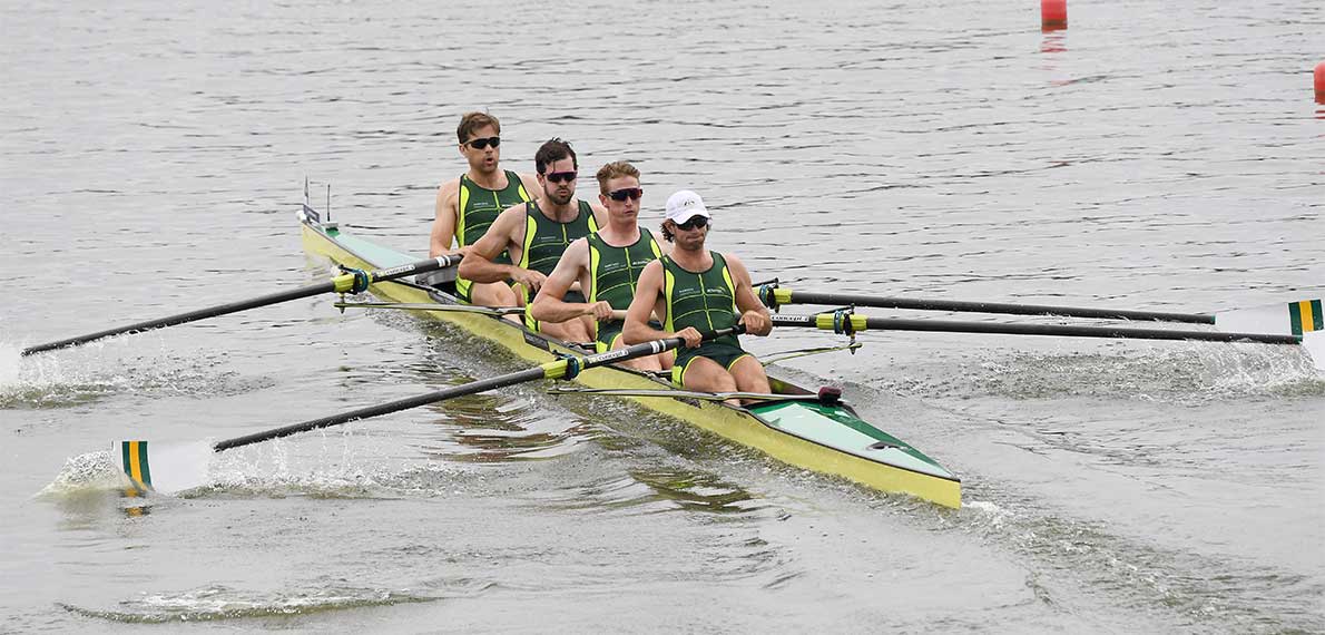 World Rowing Cup II Poznan M4- Gold AUS